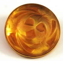 R. Lalique Feuilles De Lierre Brooch