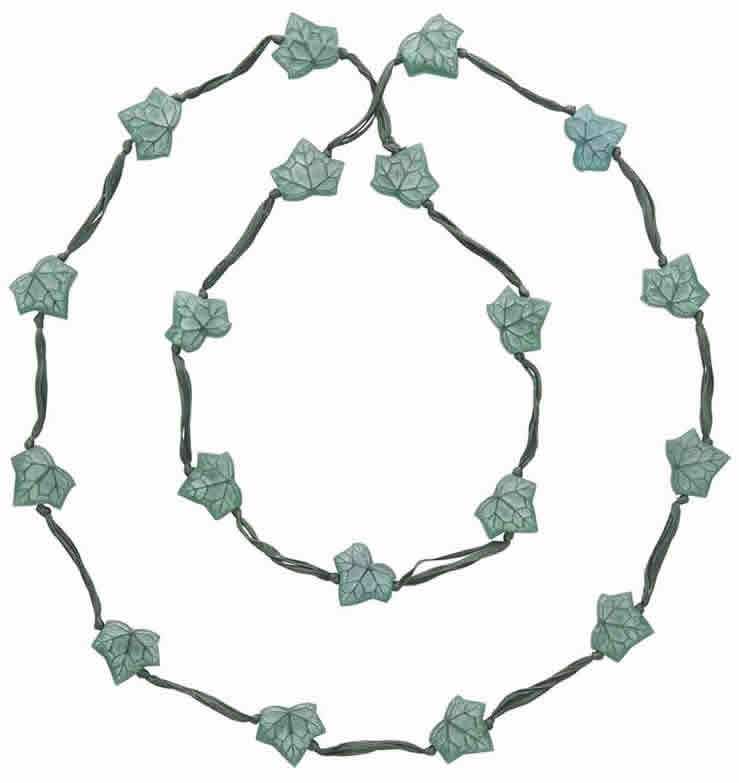 R. Lalique Feuilles De Lierre Necklace
