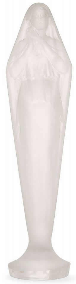 R. Lalique Figurine Mains Jointes Seal