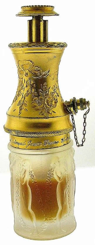 R. Lalique Figurines And Garlands Atomizer
