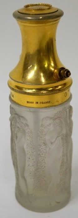 R. Lalique Figurines Et Garlandes Atomizer