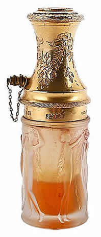 R. Lalique Figurines Et Garlandes Atomizer