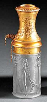 R. Lalique Figurines Et Guirlandes Atomizer
