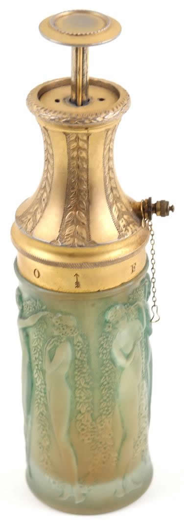 R. Lalique Figurines Et Guirlandes Atomizer