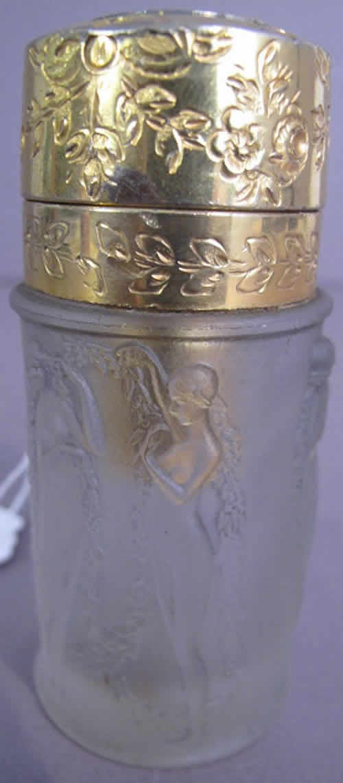 R. Lalique Figurines Et Guirlandes Atomizer