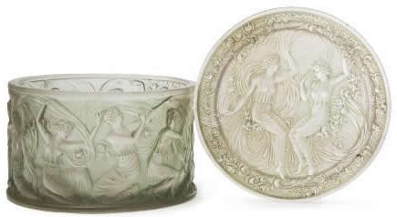 R. Lalique Figurines Et Voiles Box