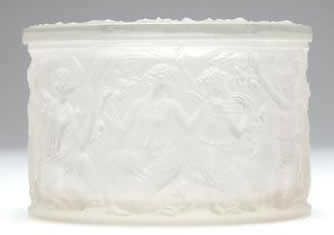 R. Lalique Figurines Et Voiles Box
