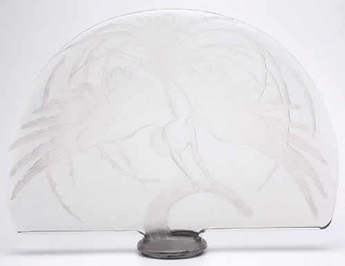 R. Lalique Firebird Table Decoration