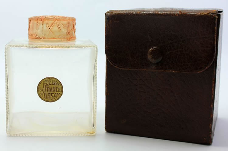 R. Lalique Fleur De France Perfume Bottle