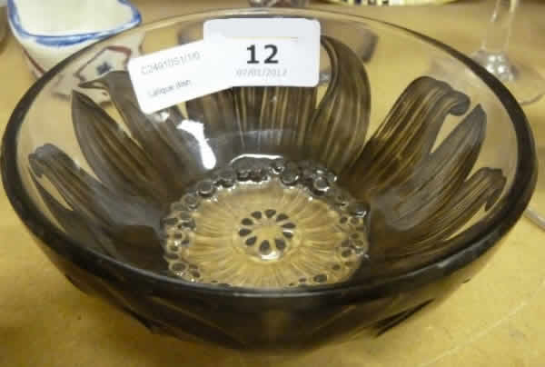 R. Lalique Fleur Bowl