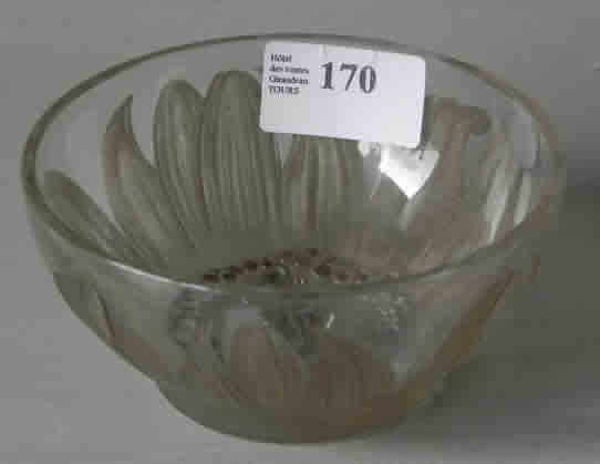 R. Lalique Fleur Finger Bowl