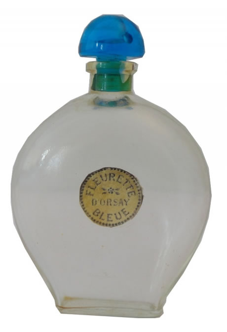 Rene Lalique Fleurette Bleue Perfume Bottle