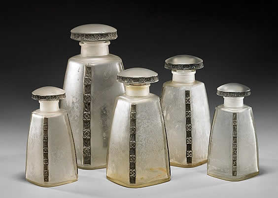 Rene Lalique Fleurettes Perfume Bottle 