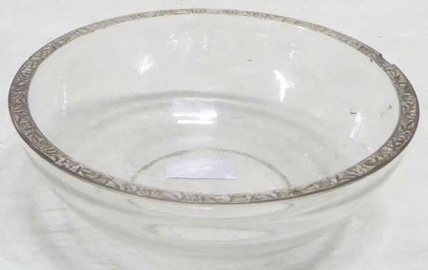 R. Lalique Fleurettes Sponge Bowl