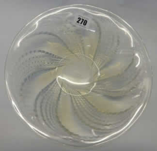 Rene Lalique Fleurons Bowl 