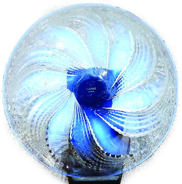 R. Lalique Fleurons Plate