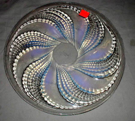 Rene Lalique Fleurons Plate