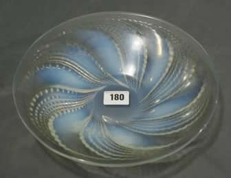 Rene Lalique Fleurons Bowl 