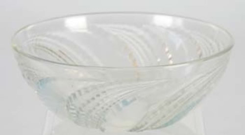 R. Lalique Fleurons Bowl