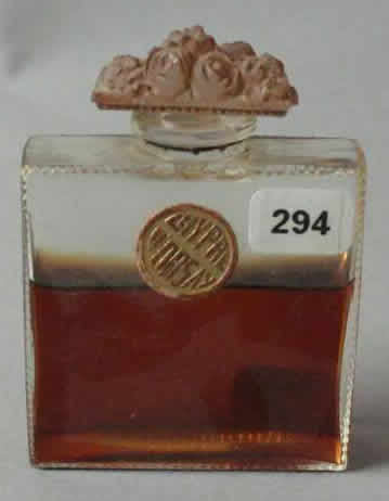 R. Lalique Fleurs De France Perfume Bottle