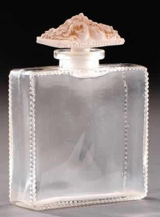 R. Lalique Fleurs De France Perfume Bottle