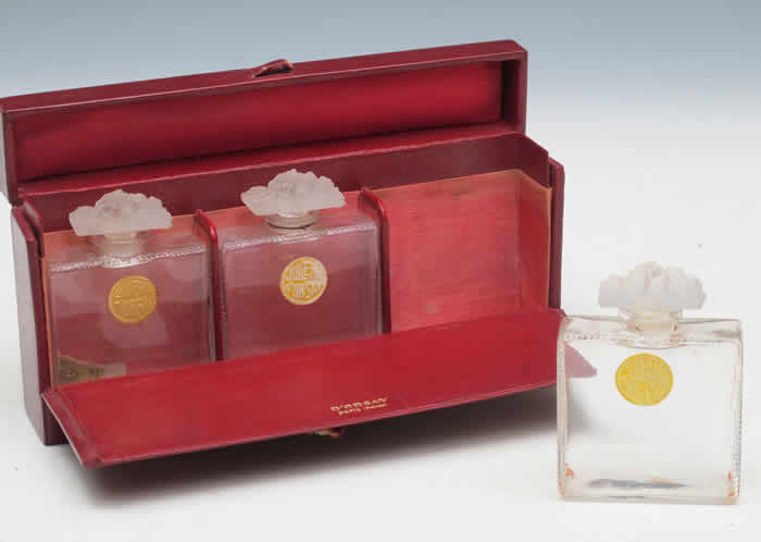 R. Lalique Fleurs De France Perfume Bottle
