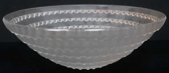 R. Lalique Fleurville Bowl