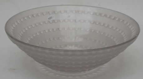 R. Lalique Fleurville Bowl