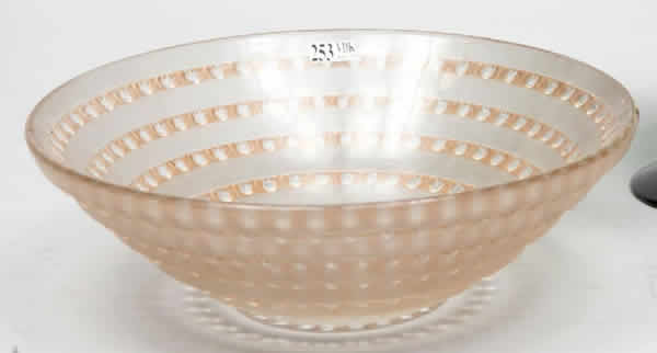 R. Lalique Fleurville Bowl
