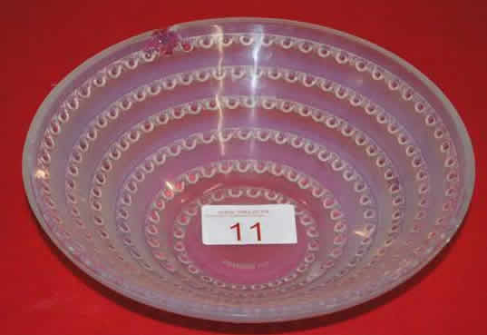 R. Lalique Fleurville Bowl