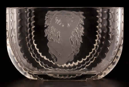 R. Lalique Flore Vase