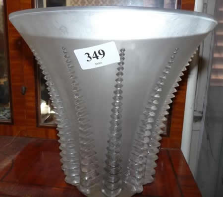 R. Lalique Font Romeu Vase