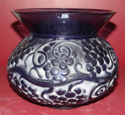 R. Lalique Fontainebleau Vase