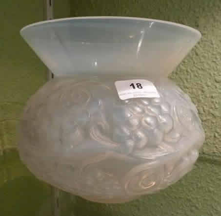 R. Lalique Fontainebleau Vase