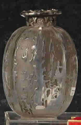 R. Lalique Fontaines Vase