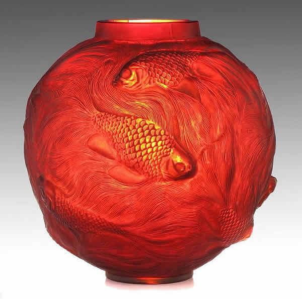 R. Lalique Formose Vase