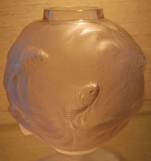 R. Lalique Formose Vase