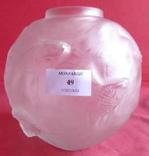R. Lalique Formose Vase