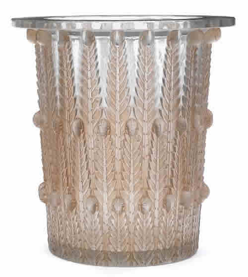 R. Lalique Fougeres Ice Bucket