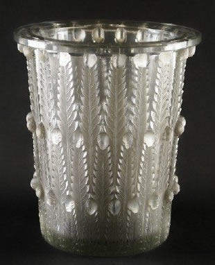 R. Lalique Fougeres Seau A Champagne