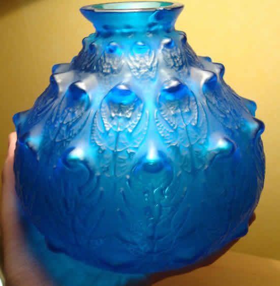 R. Lalique Fougeres Vase