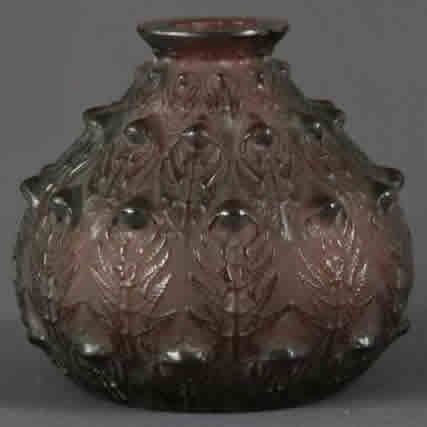 R. Lalique Fougeres Vase