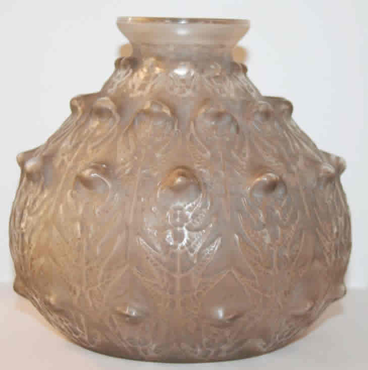 R. Lalique Fougeres Vase