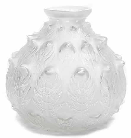 R. Lalique Fougeres Vase