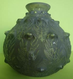 R. Lalique Fougeres Vase