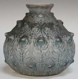 R. Lalique Fougeres Vase