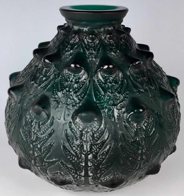 R. Lalique Fougeres Vase