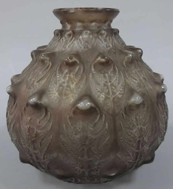 R. Lalique Fougeres Vase