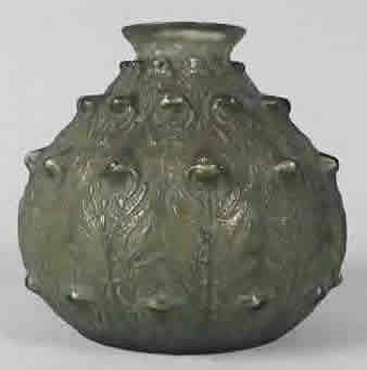Rene Lalique Fougeres Vase