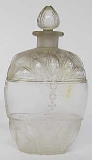 R. Lalique French Lilac Perfume Bottle